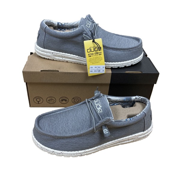 Hey Dude Other - Hey Dude Wally Stretch Iron | Men’s Shoes | Size 11 | Men's Slip on Loaf…